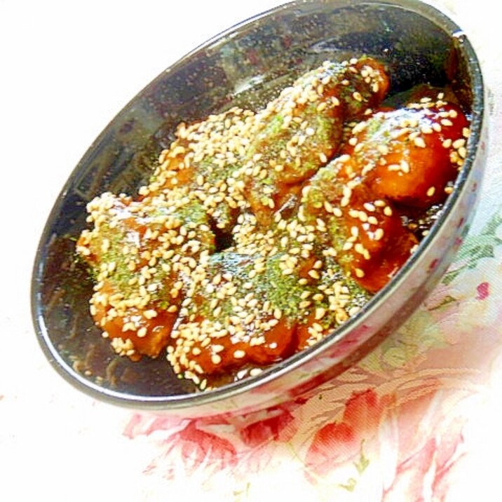 ウナギのたれｄｅ❤鶏胸肉の生姜蜂蜜・黒酢照り焼き❤
